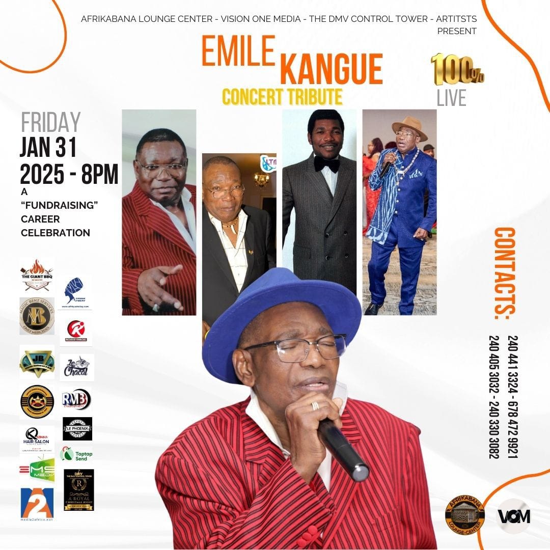 Emile Kangue en concert